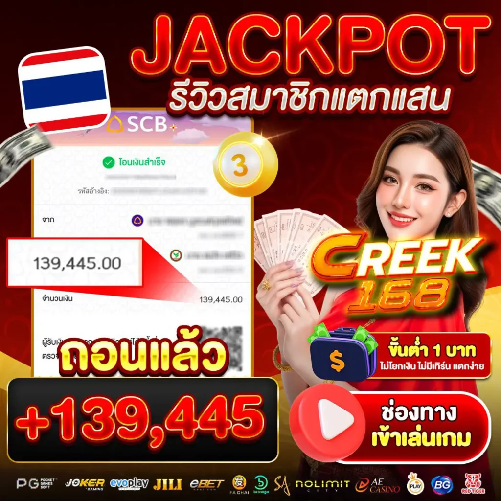 CREEK168-รีวิวหวย